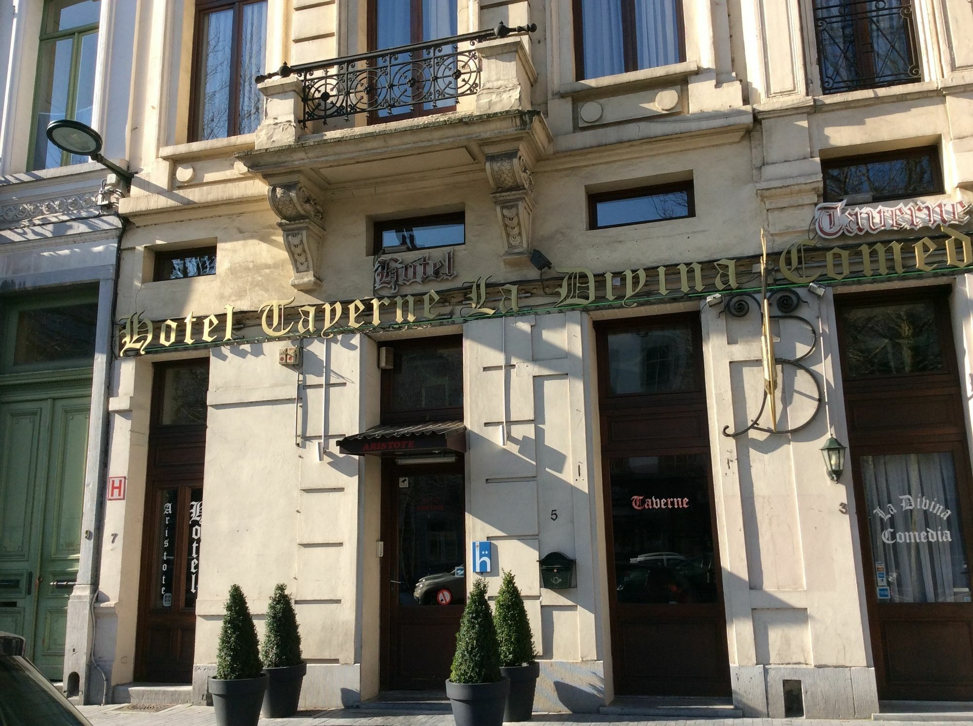 Hotel Aristote Brüssel Exterior foto